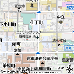 京都府京都市上京区仲之町292周辺の地図