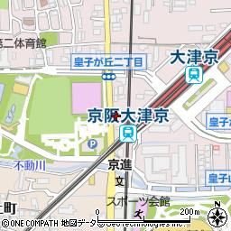 京滋ヤクルト　販売株式会社　サロン桃華周辺の地図