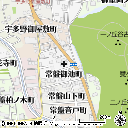 京都府京都市右京区常盤御池町20周辺の地図