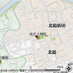 静岡県静岡市清水区北脇新田372-5周辺の地図