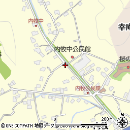 静岡県静岡市葵区内牧727周辺の地図