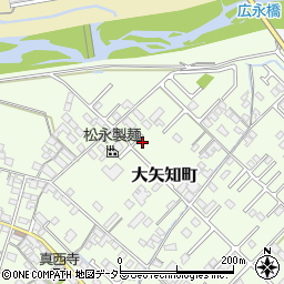 三重県四日市市大矢知町319-3周辺の地図