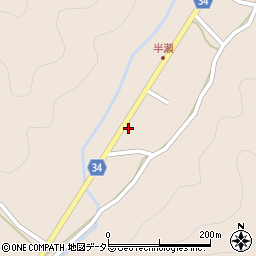 兵庫県神崎郡市川町上牛尾845-4周辺の地図