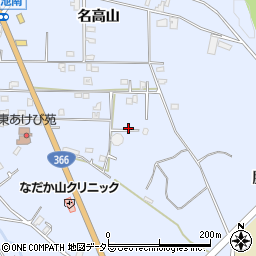 愛知県大府市横根町名高山125周辺の地図