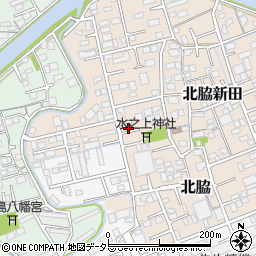 静岡県静岡市清水区北脇新田372-8周辺の地図