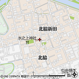静岡県静岡市清水区北脇新田427周辺の地図