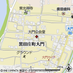大門公会堂周辺の地図