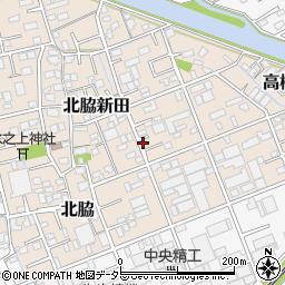 静岡県静岡市清水区北脇新田204-9周辺の地図