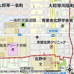 京都府京都市北区大将軍東鷹司町6周辺の地図