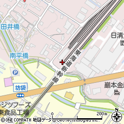 滋賀県栗東市下鈎197-1周辺の地図