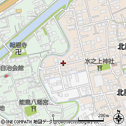 静岡県静岡市清水区北脇新田401周辺の地図