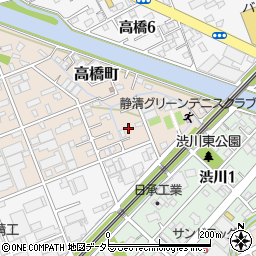 静岡県静岡市清水区北脇新田248周辺の地図