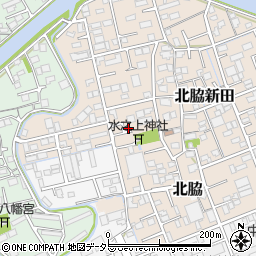 静岡県静岡市清水区北脇新田372-9周辺の地図