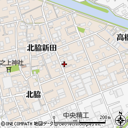 静岡県静岡市清水区北脇新田204-2周辺の地図