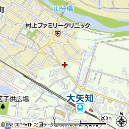 三重県四日市市大矢知町7周辺の地図