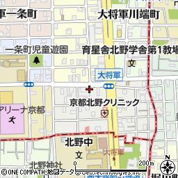京都府京都市北区大将軍東鷹司町112-3周辺の地図