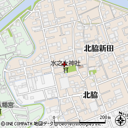 静岡県静岡市清水区北脇新田372-10周辺の地図
