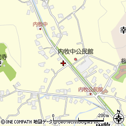静岡県静岡市葵区内牧752周辺の地図