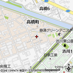 静岡県静岡市清水区北脇新田244-10周辺の地図