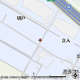 愛知県豊田市生駒町切戸周辺の地図
