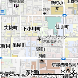 京都府京都市上京区有春町259周辺の地図