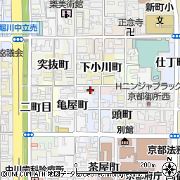 京都府京都市上京区有春町175周辺の地図
