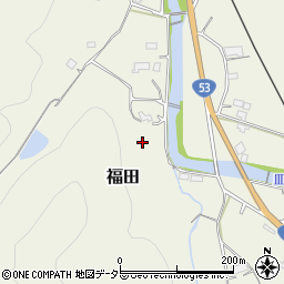 岡山県津山市福田1199周辺の地図