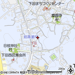 滋賀県湖南市下田1553-1周辺の地図