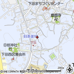 滋賀県湖南市下田1553-1周辺の地図