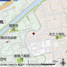 静岡県静岡市清水区北脇新田399周辺の地図