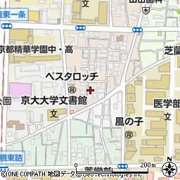 株式会社東山八ツ橋本舗周辺の地図