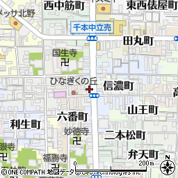 京都府京都市上京区百万遍町周辺の地図