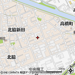 静岡県静岡市清水区北脇新田209周辺の地図