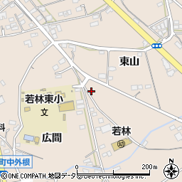 愛知県豊田市若林東町東山17周辺の地図