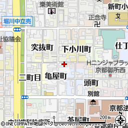京都府京都市上京区有春町174周辺の地図
