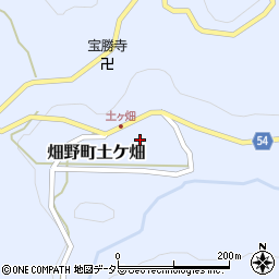 京都府亀岡市畑野町土ケ畑前ノ下1周辺の地図