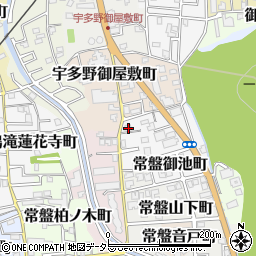 京都府京都市右京区常盤御池町2周辺の地図