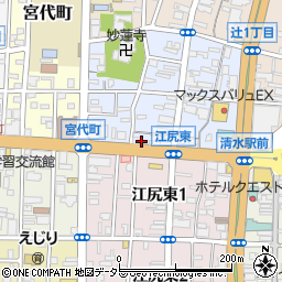 静岡県静岡市清水区本郷町3-6周辺の地図
