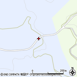 愛知県豊田市下山田代町鶴ケ池周辺の地図