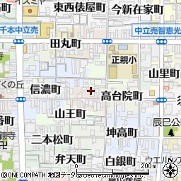 京都府京都市上京区新柳馬場頭町518-1周辺の地図