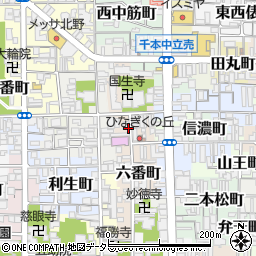 〒602-8342 京都府京都市上京区五番町の地図