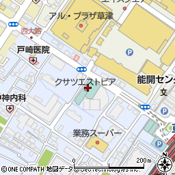 ハーモニー薬局　草津店周辺の地図