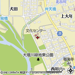 保津文化センター周辺の地図