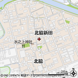 静岡県静岡市清水区北脇新田175周辺の地図