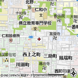 京都府京都市上京区鳳瑞町周辺の地図