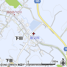 滋賀県湖南市下田3843周辺の地図
