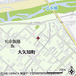 三重県四日市市大矢知町341-3周辺の地図