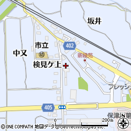 京都府亀岡市大井町並河新戸周辺の地図