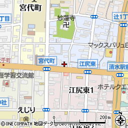 静岡県静岡市清水区本郷町5-1周辺の地図