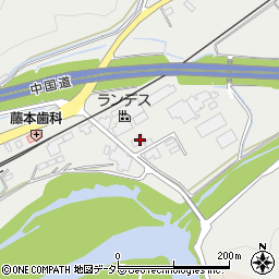 岡山県真庭市向津矢464周辺の地図
